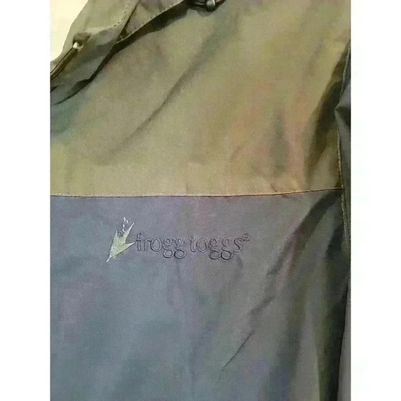 Frogtoggs Jacket Mens S/M Full Zip Lightweight Pullover Rain Jacket Hooded - Picture 2 of 7